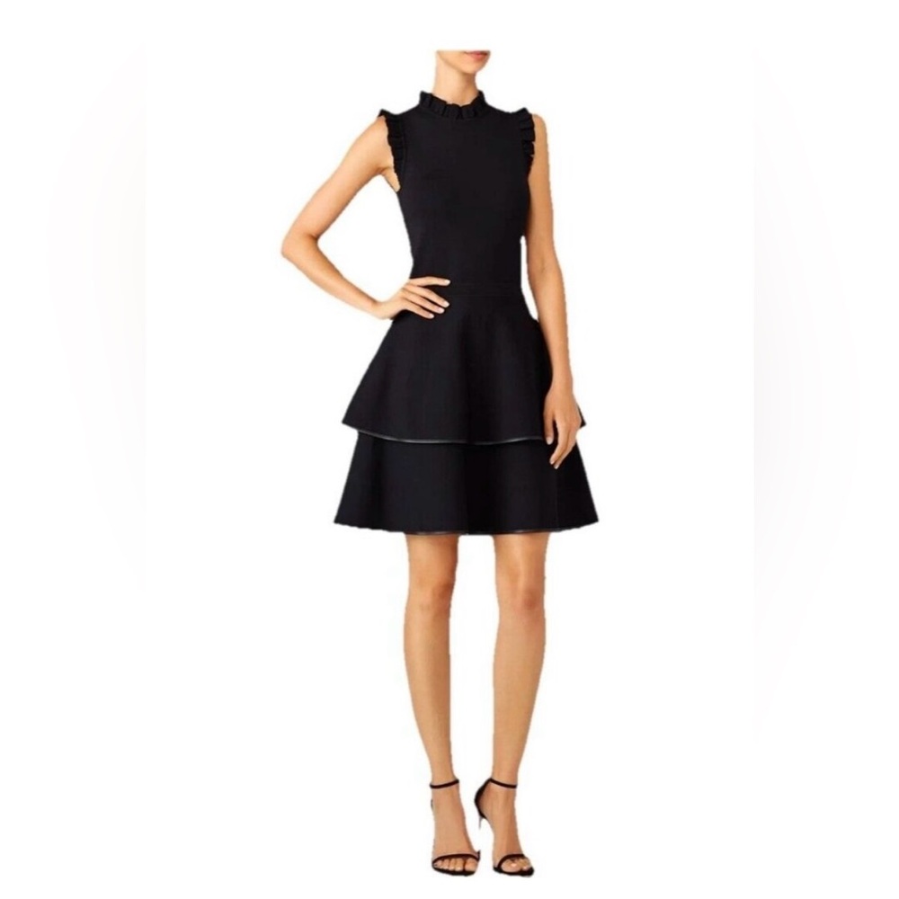 Parker Ryker Elegant Black Sleeveless Dress size M